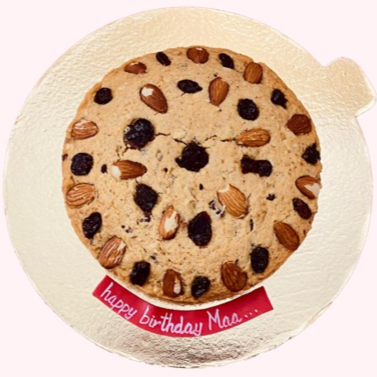 Sugar free Almond Cranberry Dry Cake for Mom online delivery in Noida, Delhi, NCR,
                    Gurgaon